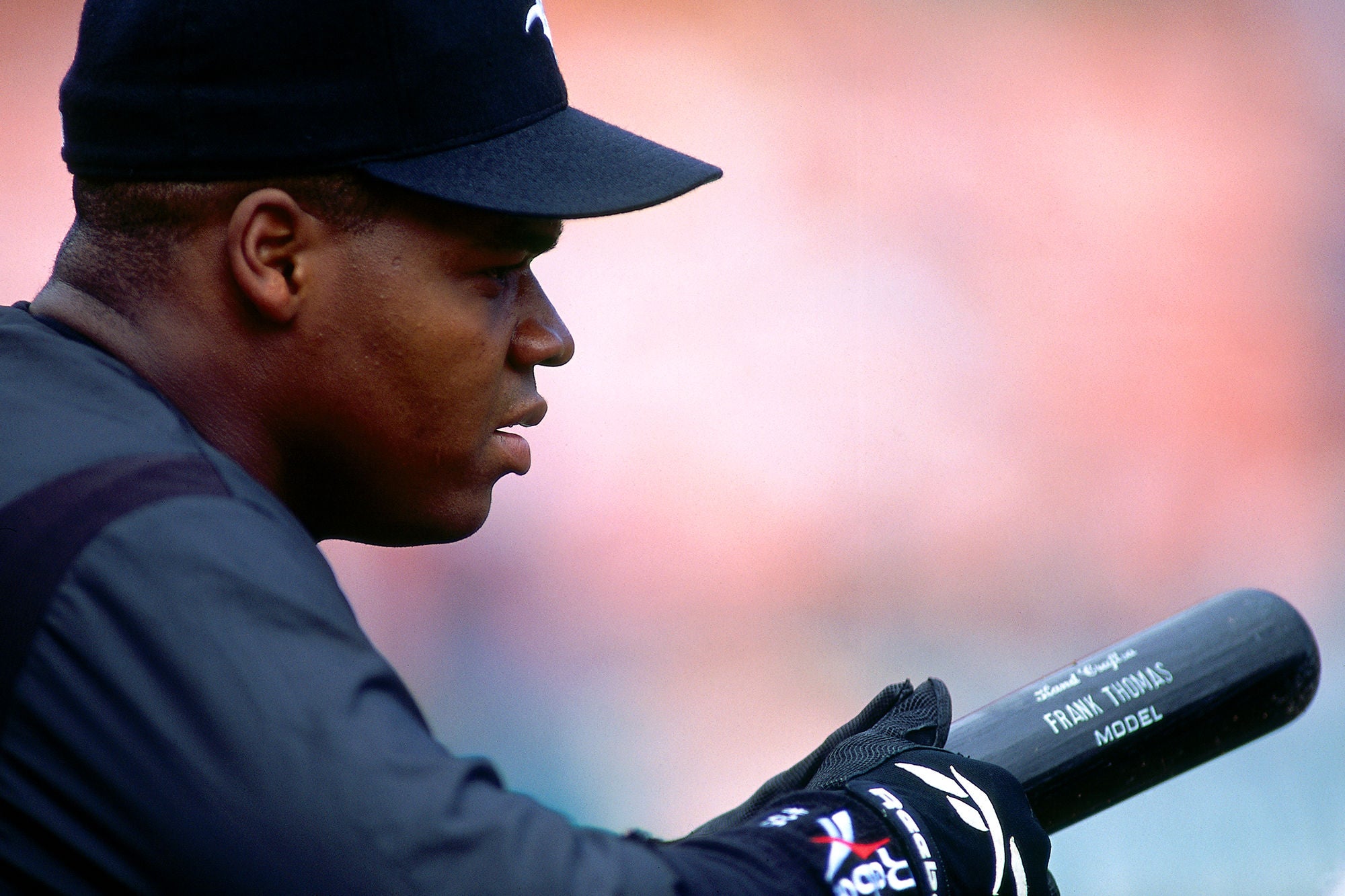 Vintage Frank Thomas Returns After Signing With Athletics Baseball Hall Of Fame 